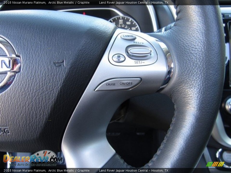 2018 Nissan Murano Platinum Steering Wheel Photo #29