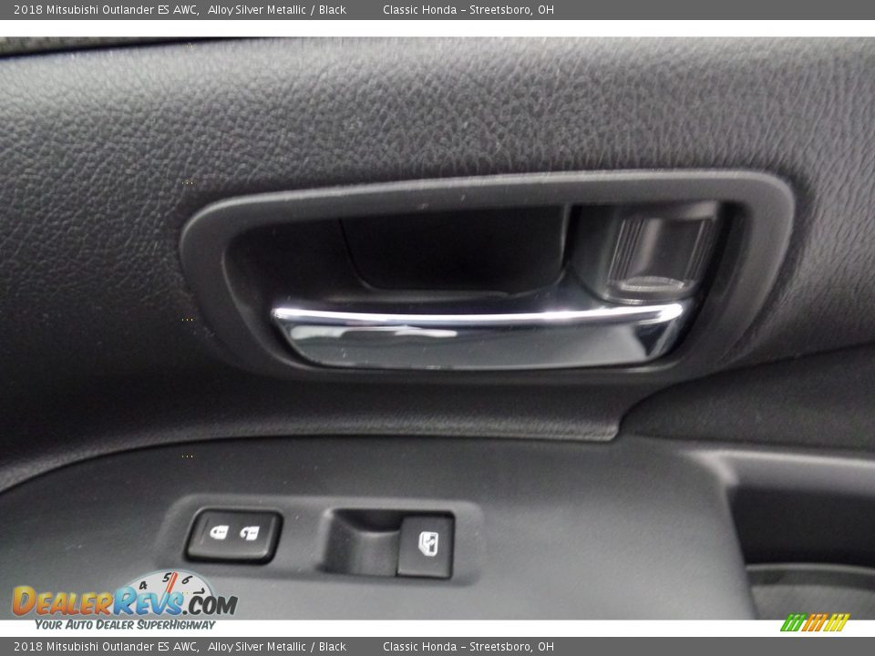 2018 Mitsubishi Outlander ES AWC Alloy Silver Metallic / Black Photo #20