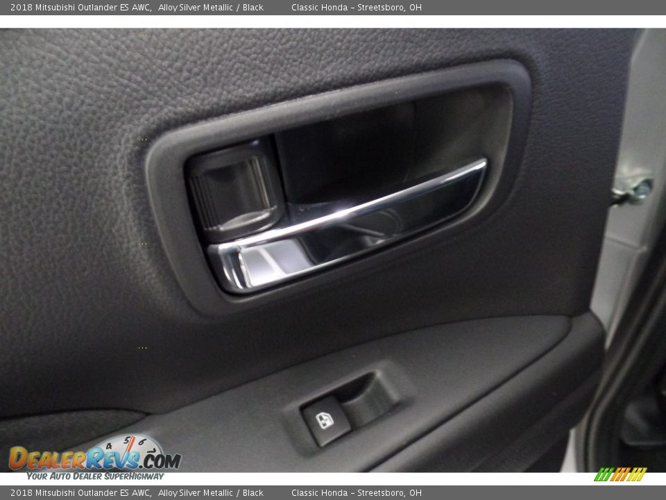 2018 Mitsubishi Outlander ES AWC Alloy Silver Metallic / Black Photo #21