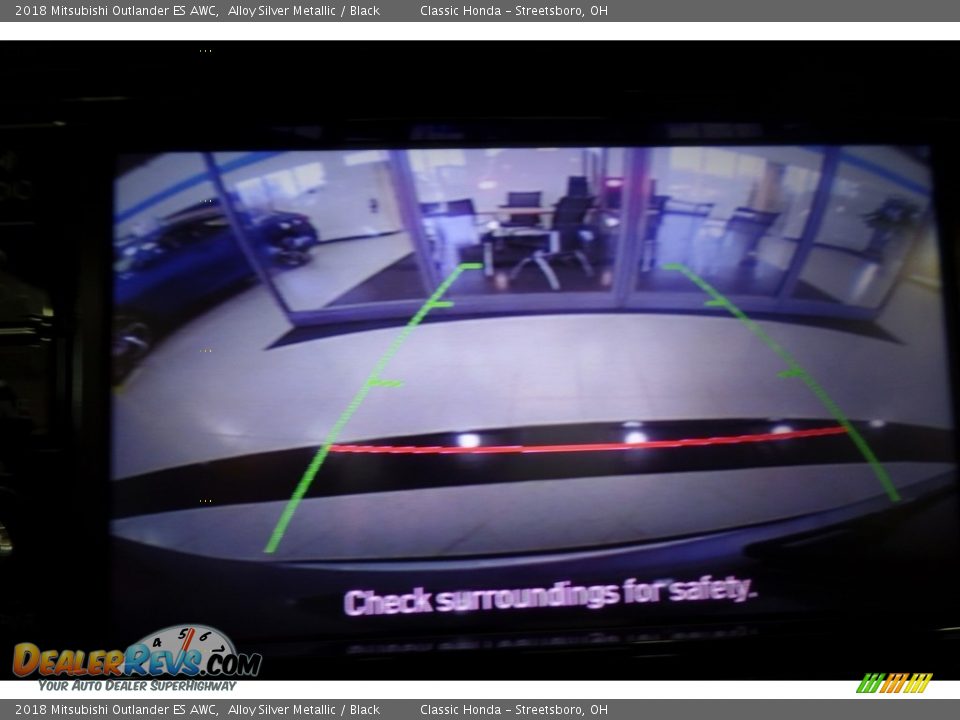 2018 Mitsubishi Outlander ES AWC Alloy Silver Metallic / Black Photo #25