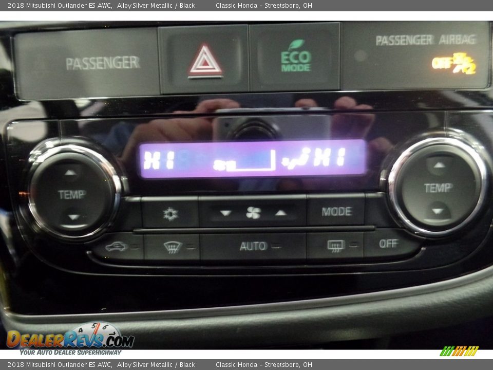 2018 Mitsubishi Outlander ES AWC Alloy Silver Metallic / Black Photo #30