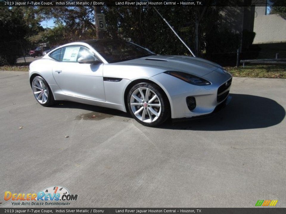 Indus Silver Metallic 2019 Jaguar F-Type Coupe Photo #1