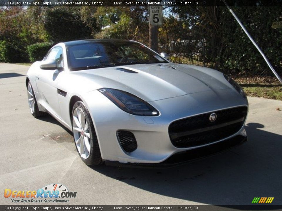 2019 Jaguar F-Type Coupe Indus Silver Metallic / Ebony Photo #2