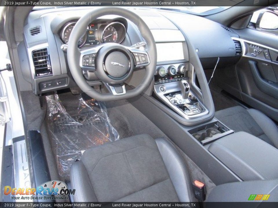 Ebony Interior - 2019 Jaguar F-Type Coupe Photo #4