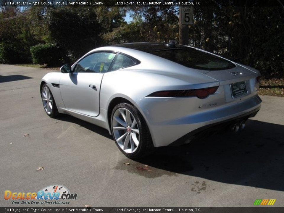 2019 Jaguar F-Type Coupe Indus Silver Metallic / Ebony Photo #12