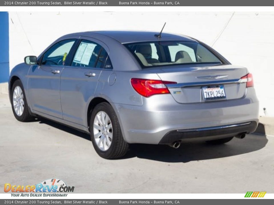 2014 Chrysler 200 Touring Sedan Billet Silver Metallic / Black Photo #2