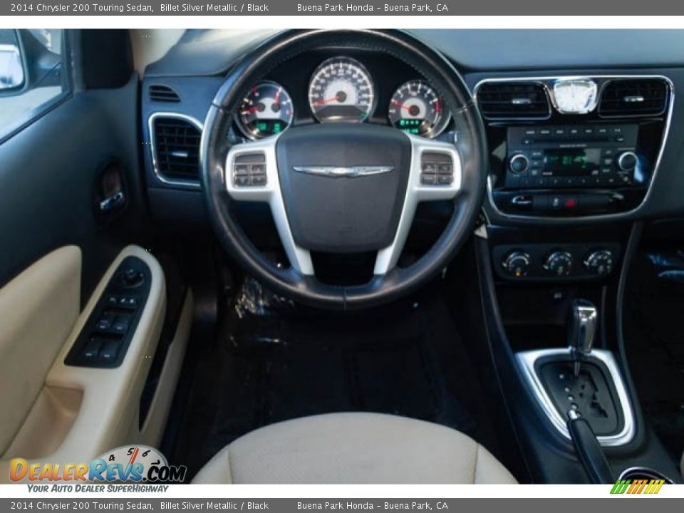 2014 Chrysler 200 Touring Sedan Billet Silver Metallic / Black Photo #5