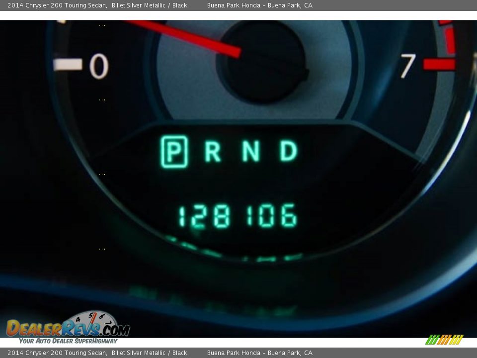 2014 Chrysler 200 Touring Sedan Billet Silver Metallic / Black Photo #6