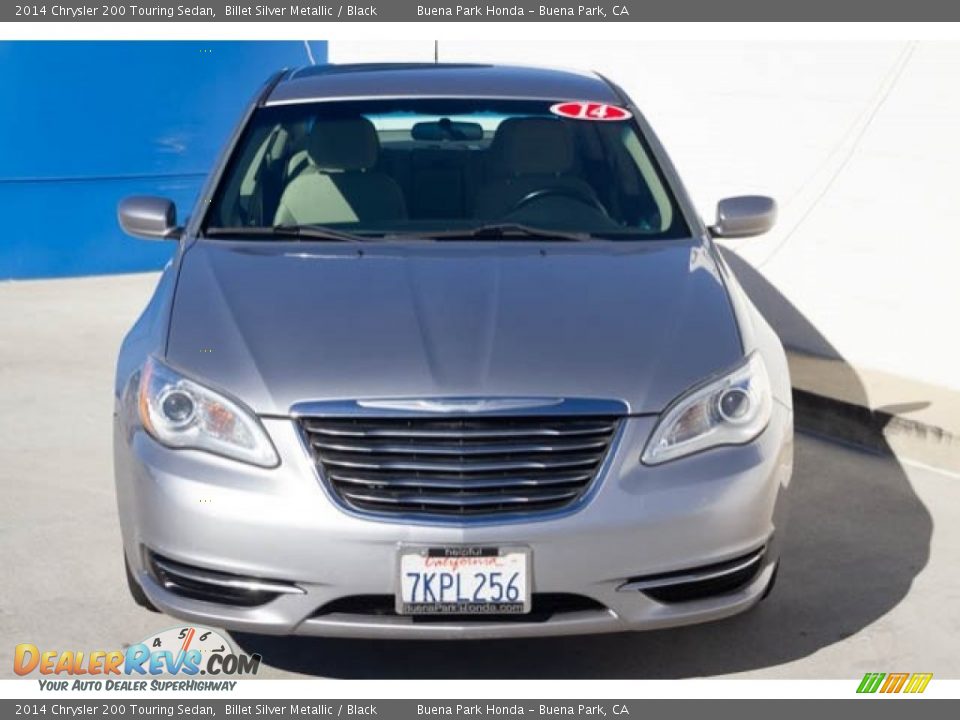 2014 Chrysler 200 Touring Sedan Billet Silver Metallic / Black Photo #7
