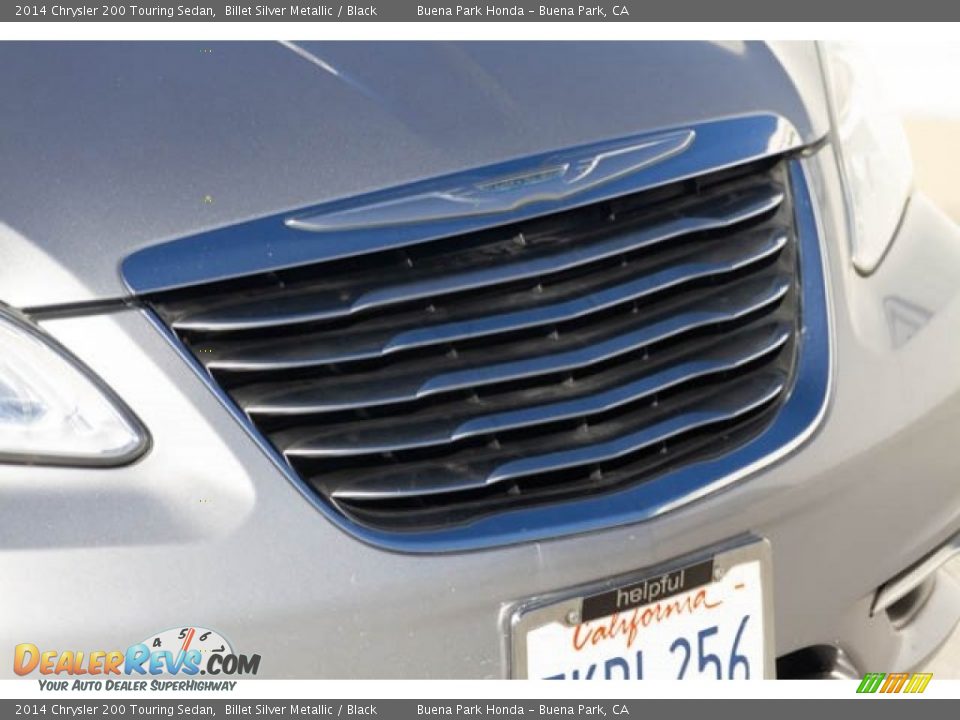 2014 Chrysler 200 Touring Sedan Billet Silver Metallic / Black Photo #8