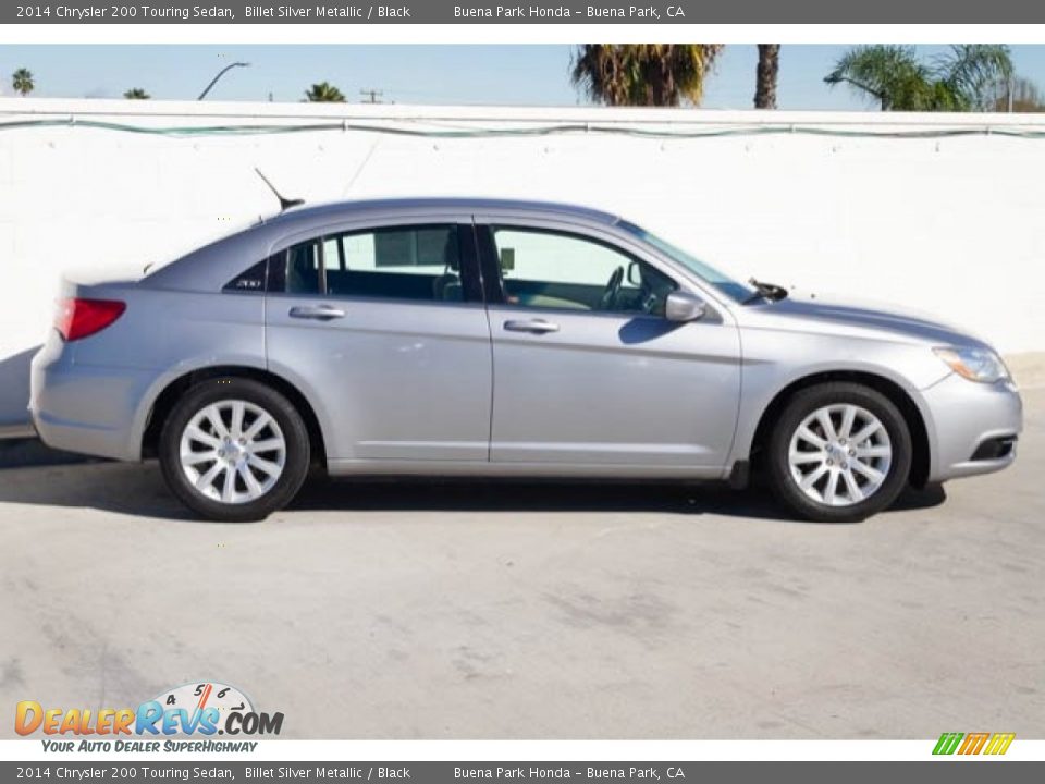 2014 Chrysler 200 Touring Sedan Billet Silver Metallic / Black Photo #9