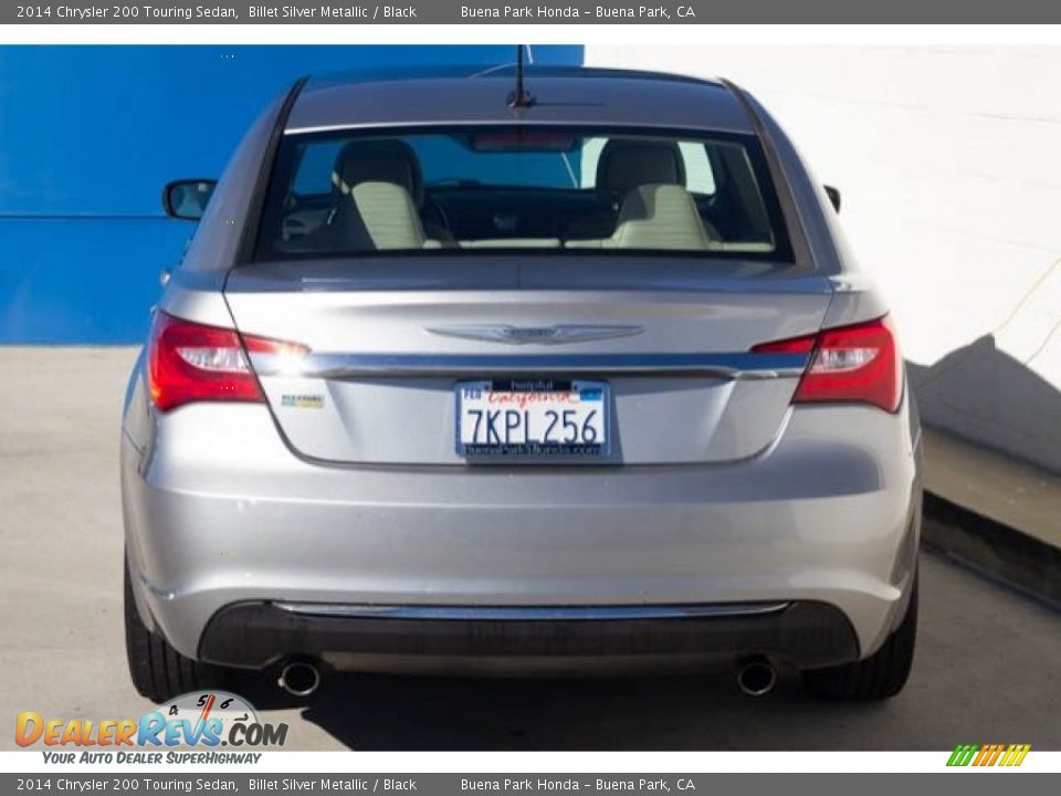 2014 Chrysler 200 Touring Sedan Billet Silver Metallic / Black Photo #10