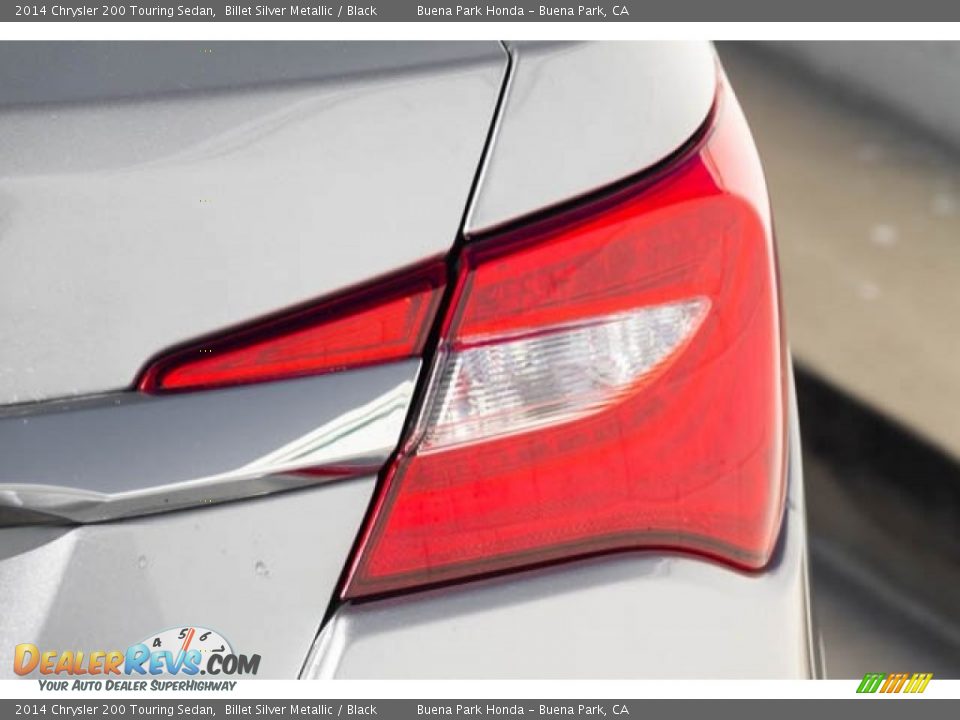 2014 Chrysler 200 Touring Sedan Billet Silver Metallic / Black Photo #12