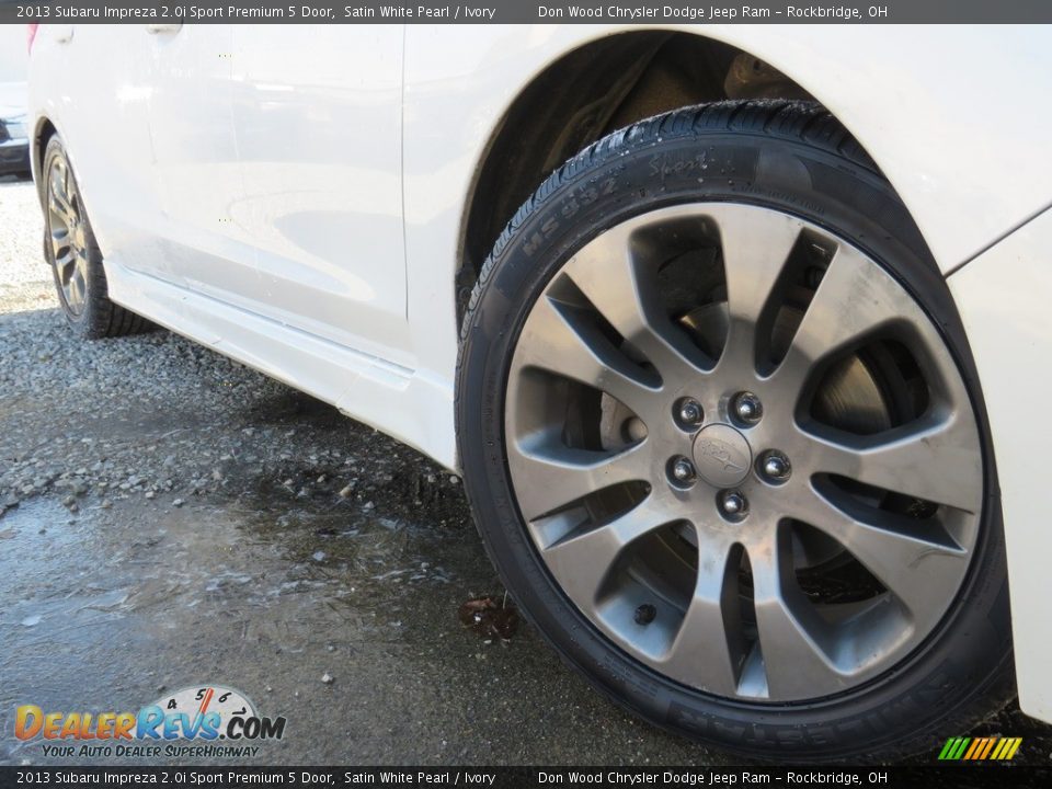 2013 Subaru Impreza 2.0i Sport Premium 5 Door Satin White Pearl / Ivory Photo #2