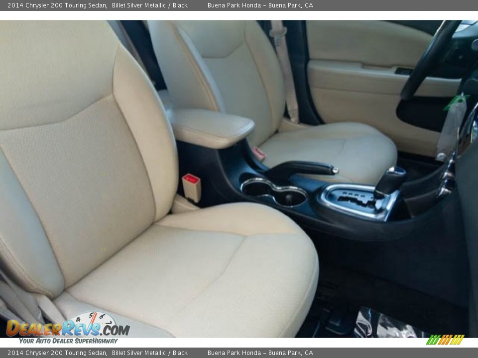 2014 Chrysler 200 Touring Sedan Billet Silver Metallic / Black Photo #23