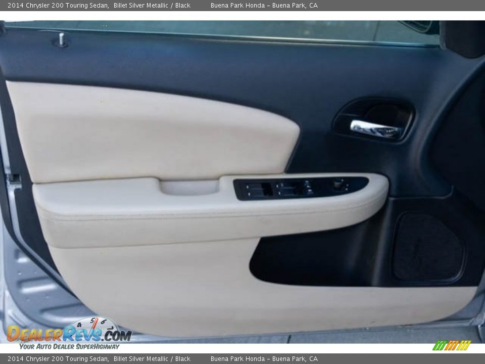 2014 Chrysler 200 Touring Sedan Billet Silver Metallic / Black Photo #25