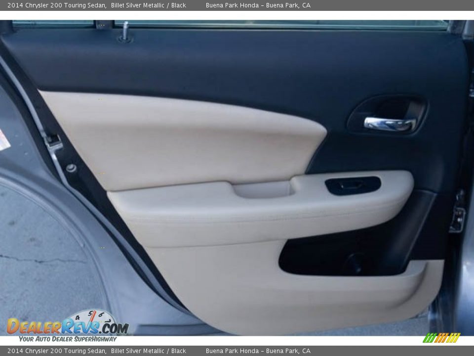 2014 Chrysler 200 Touring Sedan Billet Silver Metallic / Black Photo #27