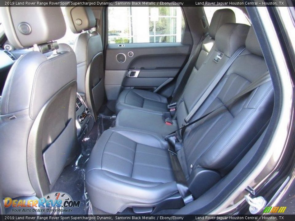 2019 Land Rover Range Rover Sport Supercharged Dynamic Santorini Black Metallic / Ebony/Ebony Photo #13