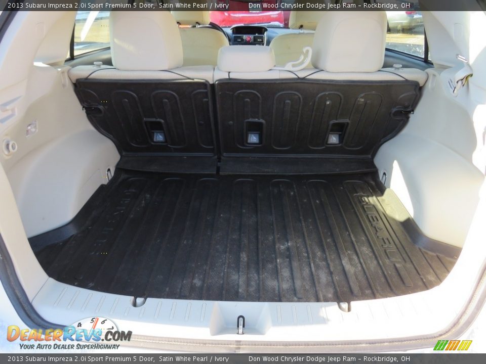 2013 Subaru Impreza 2.0i Sport Premium 5 Door Satin White Pearl / Ivory Photo #13