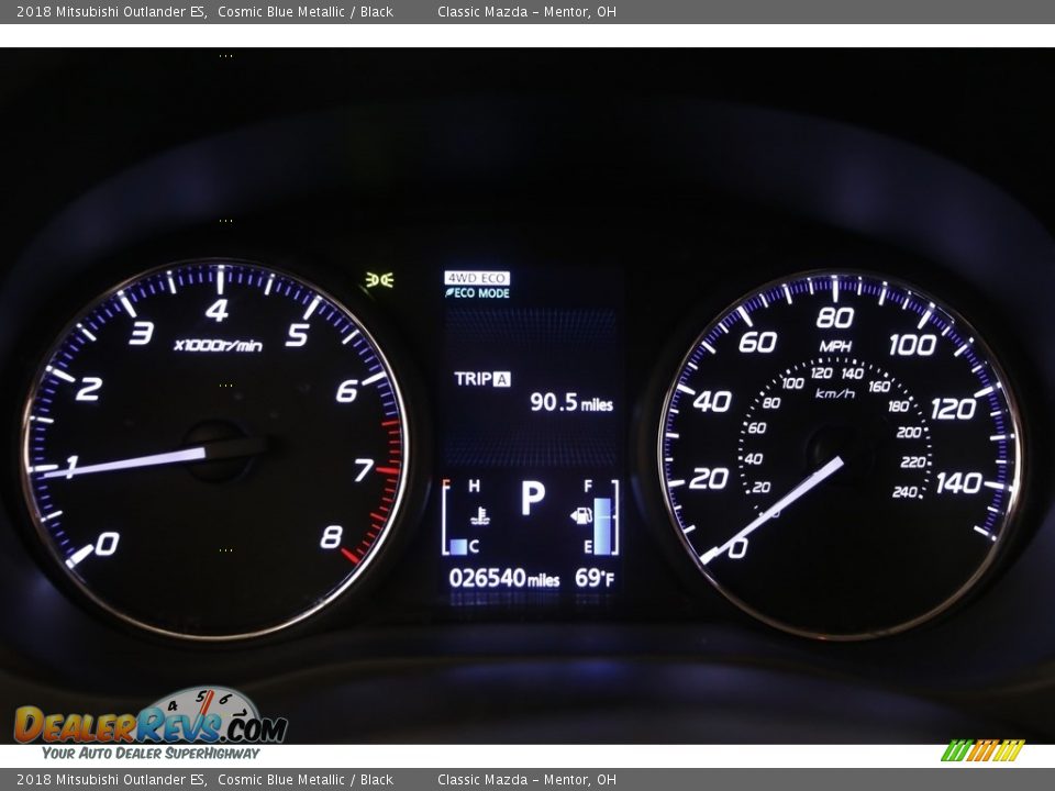 2018 Mitsubishi Outlander ES Gauges Photo #8