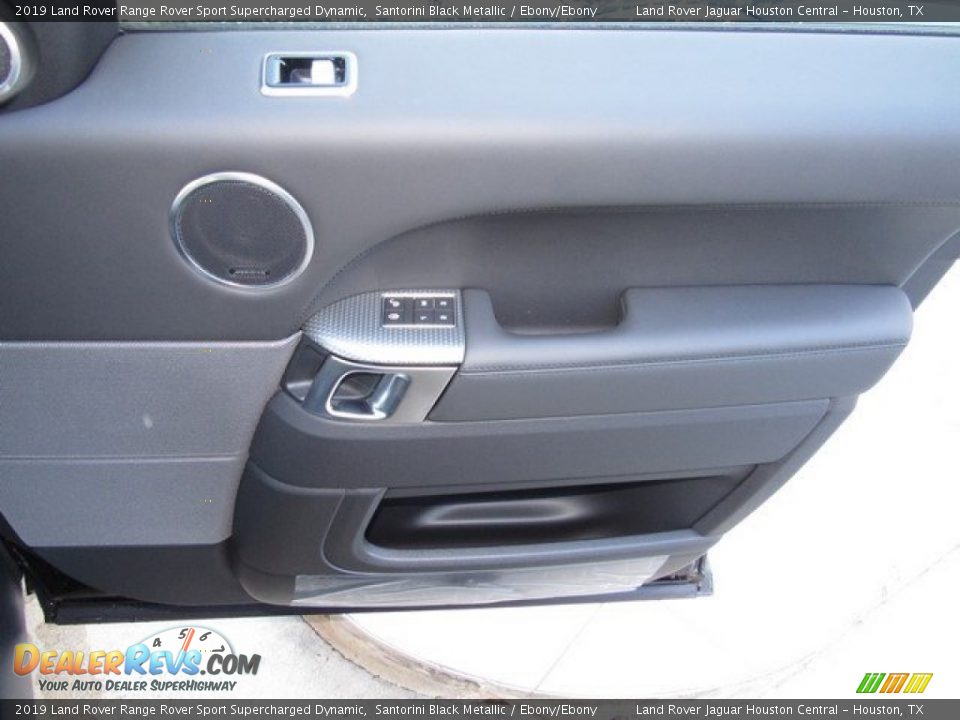 2019 Land Rover Range Rover Sport Supercharged Dynamic Santorini Black Metallic / Ebony/Ebony Photo #20