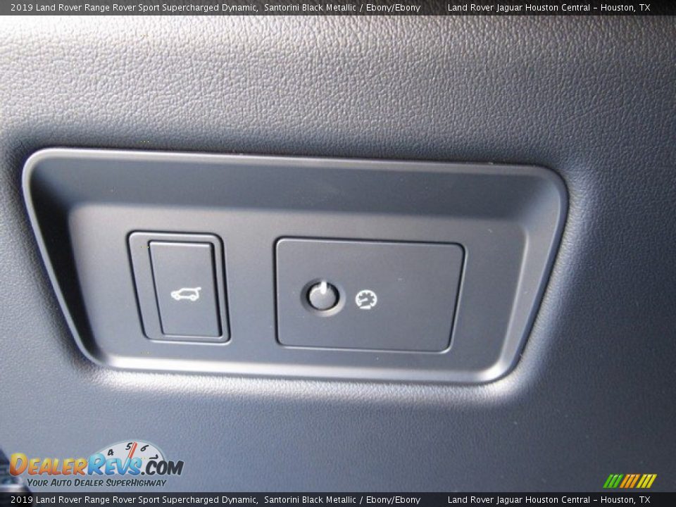 2019 Land Rover Range Rover Sport Supercharged Dynamic Santorini Black Metallic / Ebony/Ebony Photo #25