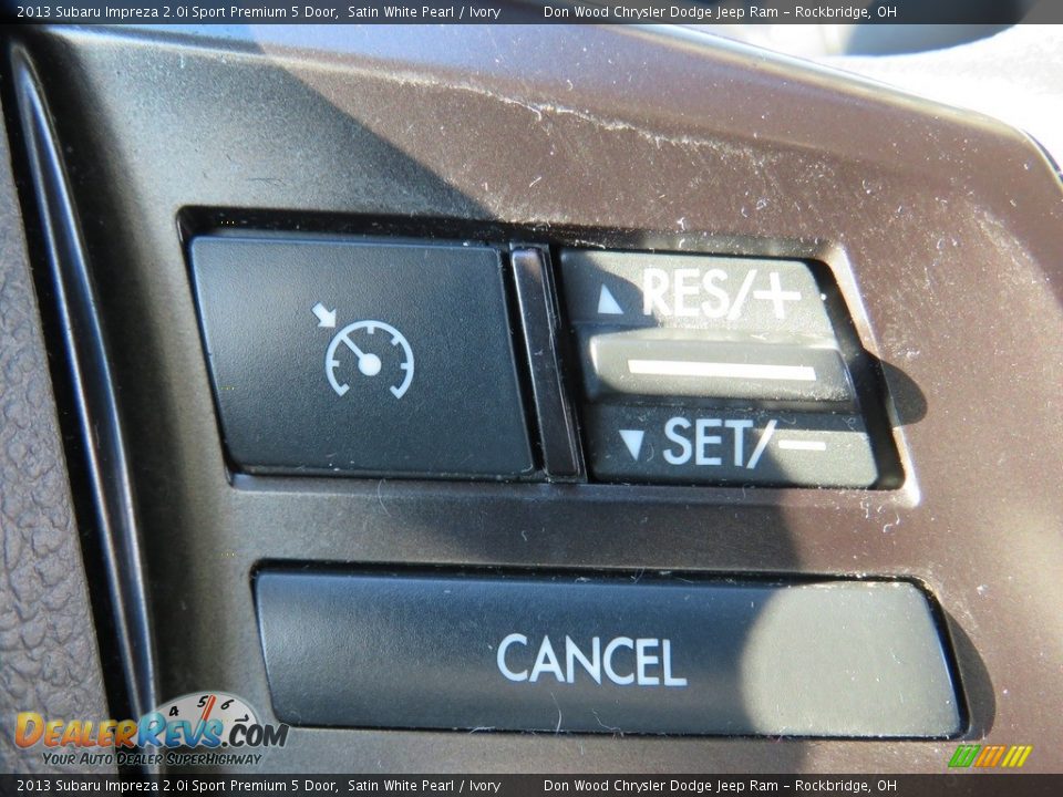 2013 Subaru Impreza 2.0i Sport Premium 5 Door Satin White Pearl / Ivory Photo #21