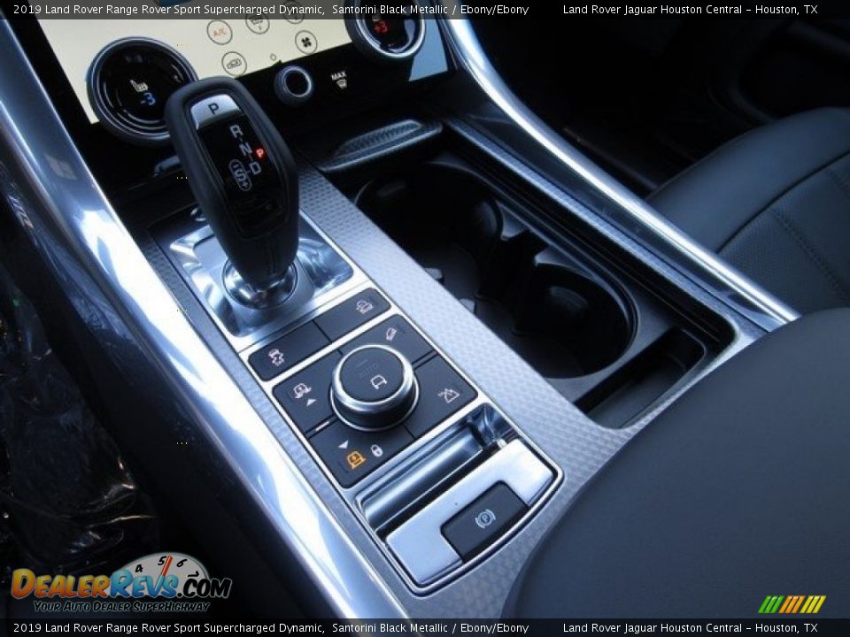 2019 Land Rover Range Rover Sport Supercharged Dynamic Santorini Black Metallic / Ebony/Ebony Photo #34