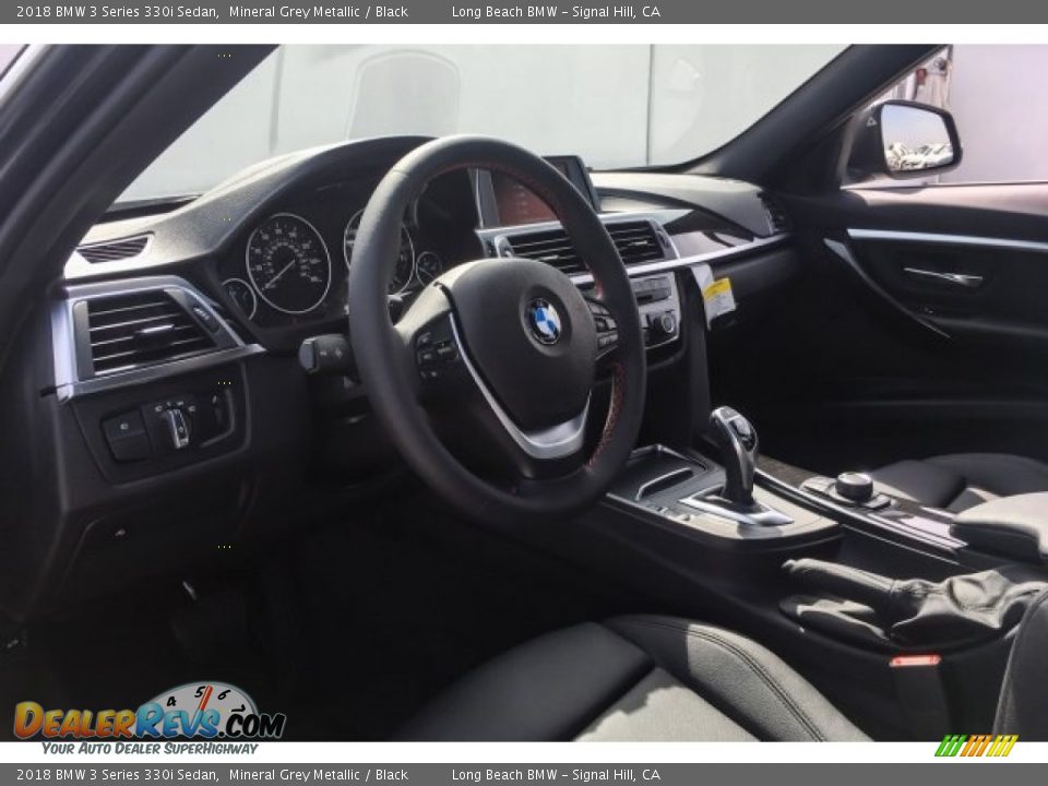 2018 BMW 3 Series 330i Sedan Mineral Grey Metallic / Black Photo #4