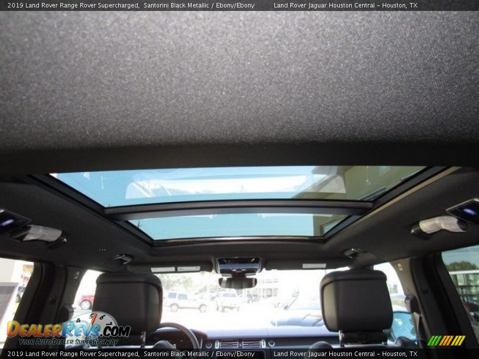 2019 Land Rover Range Rover Supercharged Santorini Black Metallic / Ebony/Ebony Photo #18