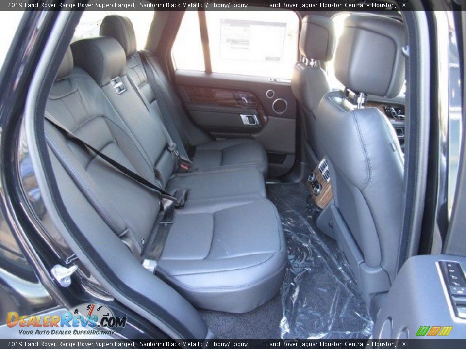 2019 Land Rover Range Rover Supercharged Santorini Black Metallic / Ebony/Ebony Photo #19