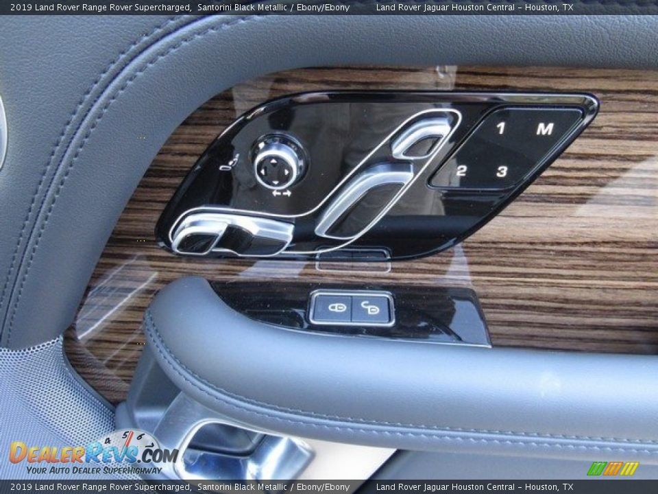 2019 Land Rover Range Rover Supercharged Santorini Black Metallic / Ebony/Ebony Photo #21