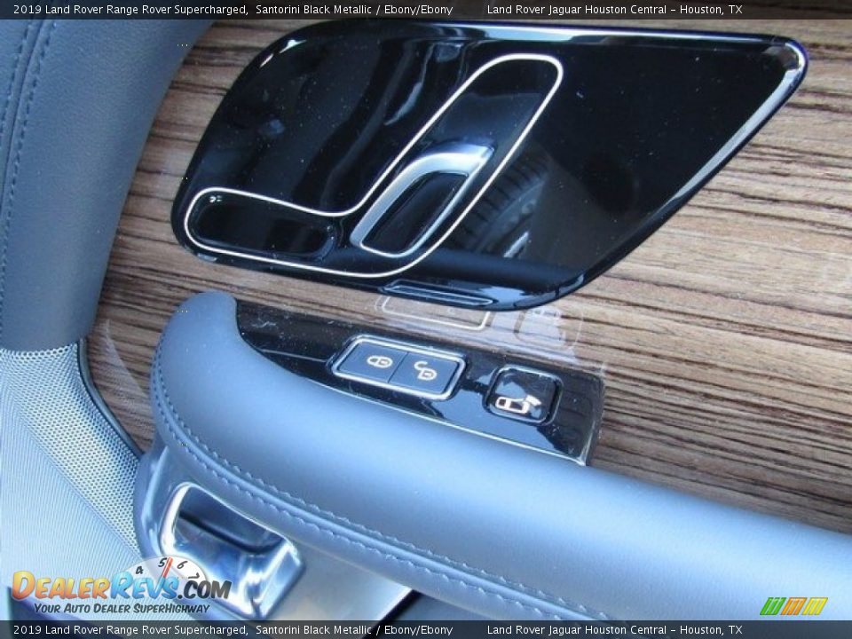 2019 Land Rover Range Rover Supercharged Santorini Black Metallic / Ebony/Ebony Photo #23