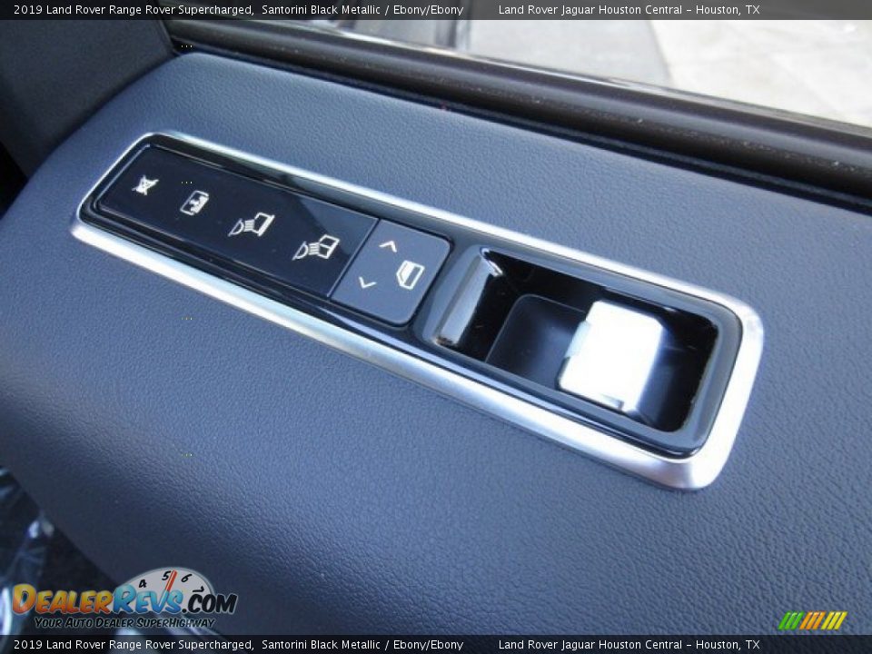 2019 Land Rover Range Rover Supercharged Santorini Black Metallic / Ebony/Ebony Photo #24