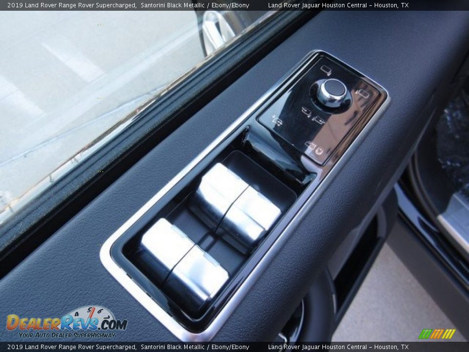 2019 Land Rover Range Rover Supercharged Santorini Black Metallic / Ebony/Ebony Photo #28