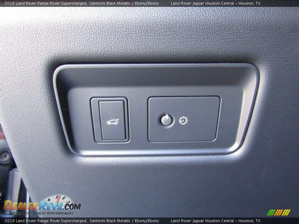 2019 Land Rover Range Rover Supercharged Santorini Black Metallic / Ebony/Ebony Photo #29