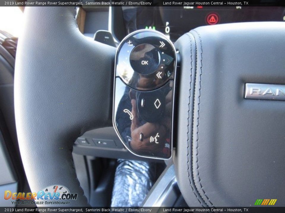 2019 Land Rover Range Rover Supercharged Santorini Black Metallic / Ebony/Ebony Photo #30