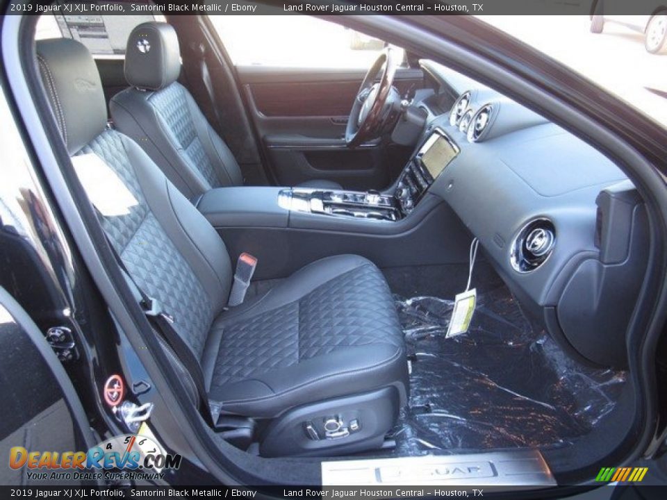 Front Seat of 2019 Jaguar XJ XJL Portfolio Photo #5