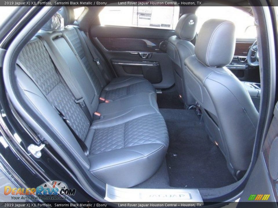 Rear Seat of 2019 Jaguar XJ XJL Portfolio Photo #18