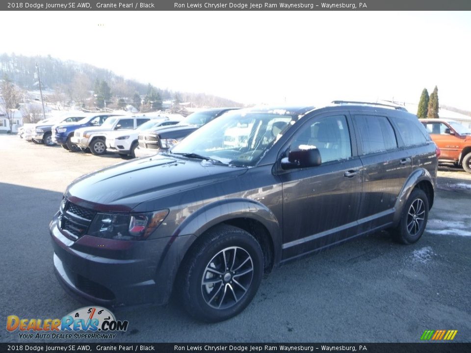 2018 Dodge Journey SE AWD Granite Pearl / Black Photo #1