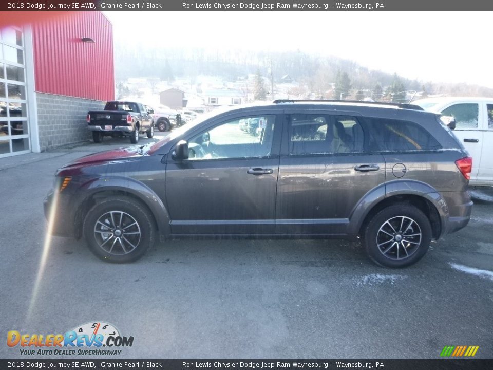 2018 Dodge Journey SE AWD Granite Pearl / Black Photo #2