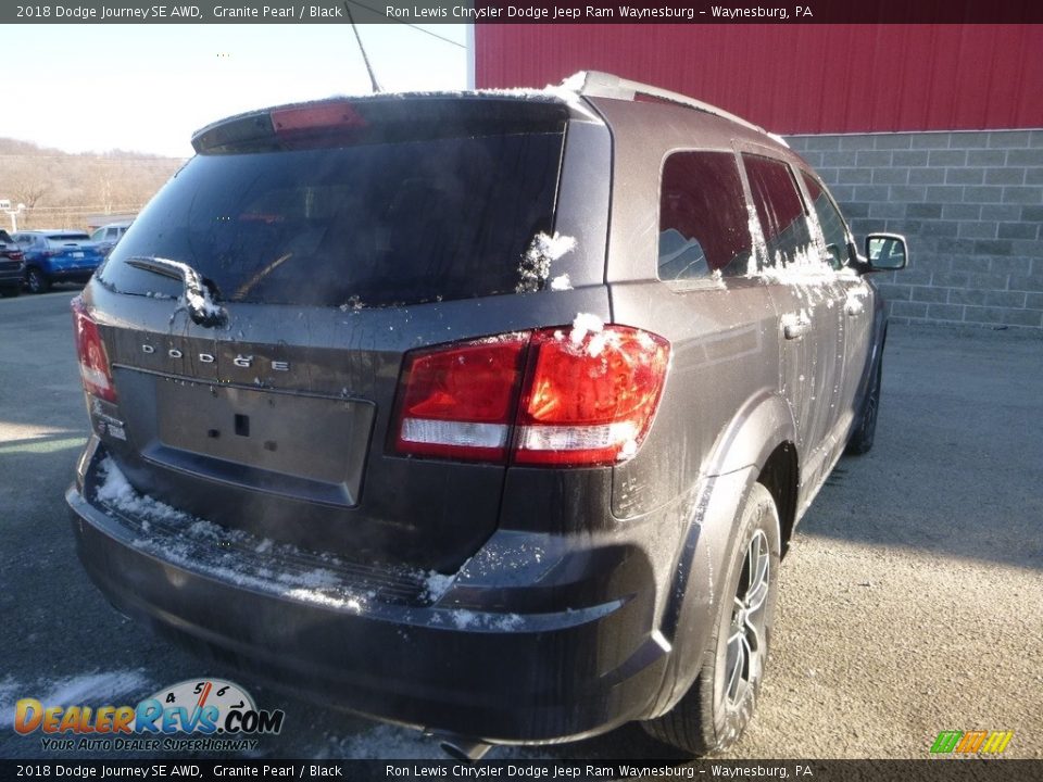 2018 Dodge Journey SE AWD Granite Pearl / Black Photo #4