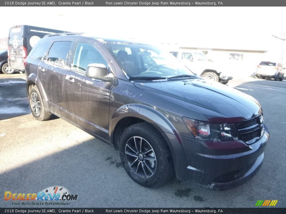 2018 Dodge Journey SE AWD Granite Pearl / Black Photo #6