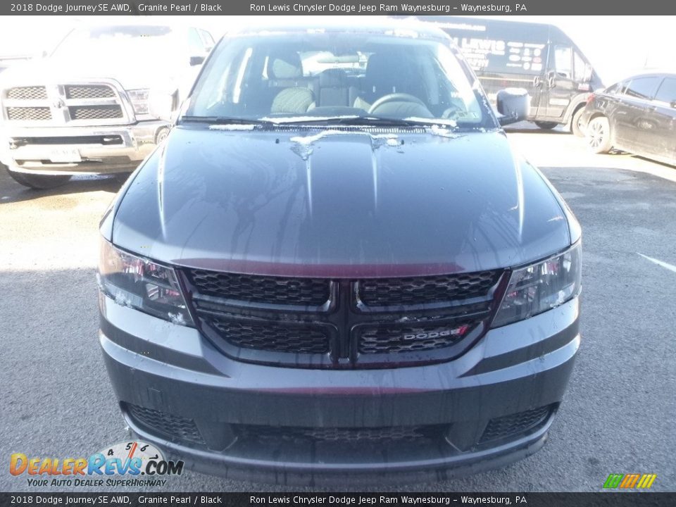 2018 Dodge Journey SE AWD Granite Pearl / Black Photo #7