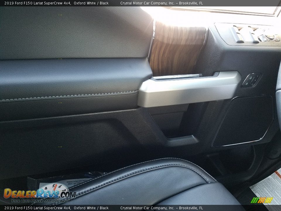 2019 Ford F150 Lariat SuperCrew 4x4 Oxford White / Black Photo #17