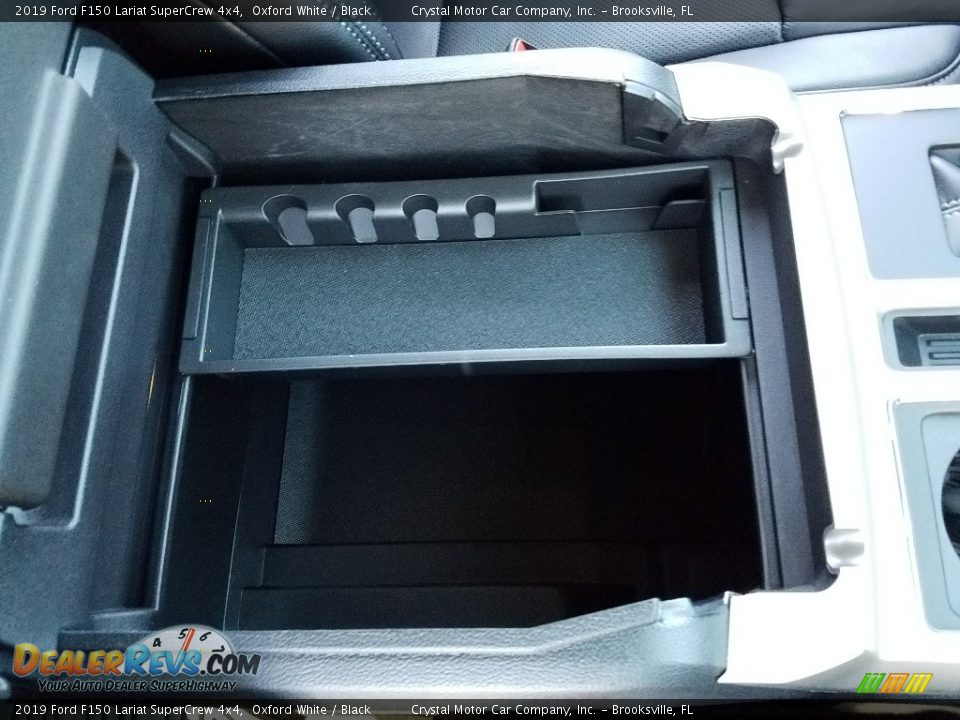 2019 Ford F150 Lariat SuperCrew 4x4 Oxford White / Black Photo #18