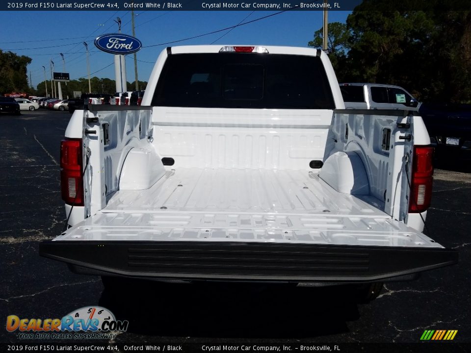 2019 Ford F150 Lariat SuperCrew 4x4 Oxford White / Black Photo #19