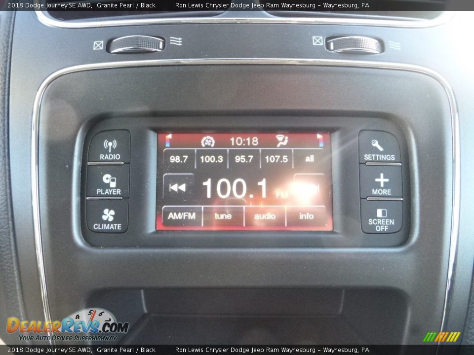2018 Dodge Journey SE AWD Granite Pearl / Black Photo #16