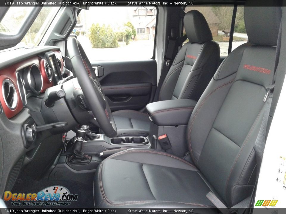 2019 Jeep Wrangler Unlimited Rubicon 4x4 Bright White / Black Photo #10