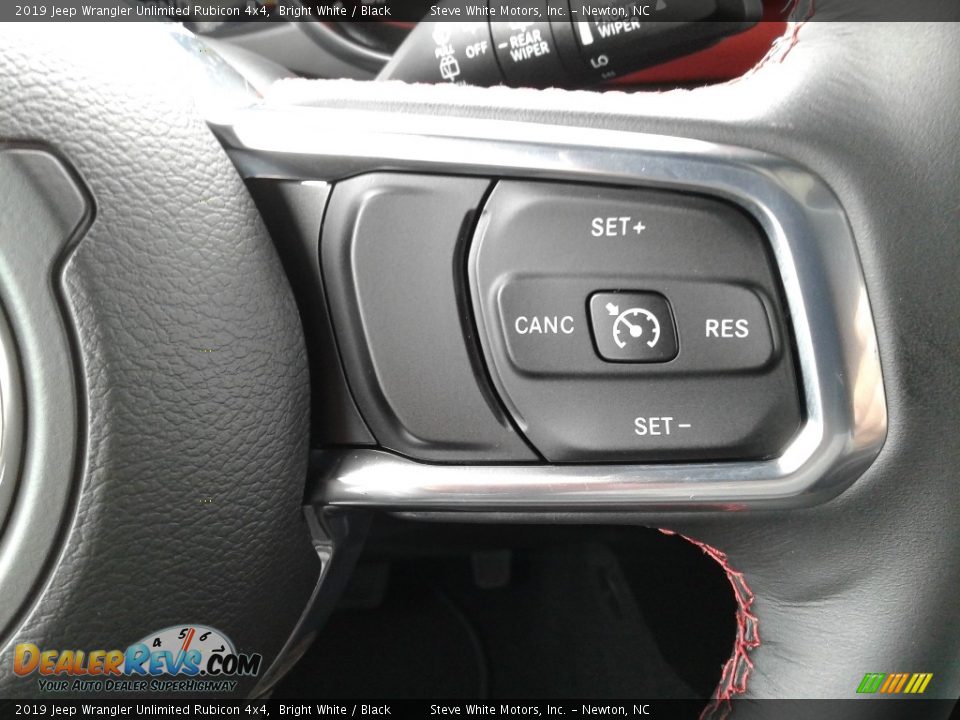 2019 Jeep Wrangler Unlimited Rubicon 4x4 Bright White / Black Photo #19